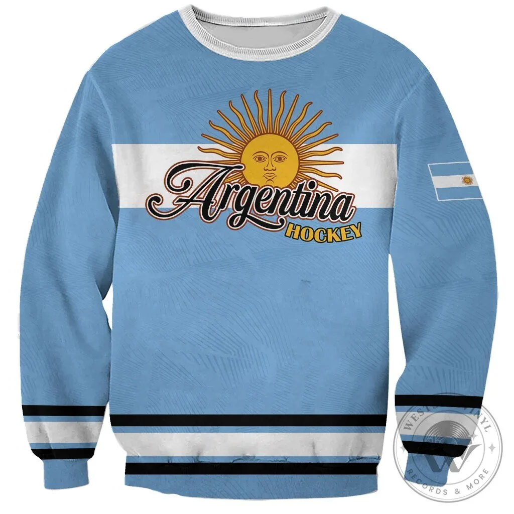 Argentina Hockey Team Los Leones Go Champions Crewneck Sweatshirt
