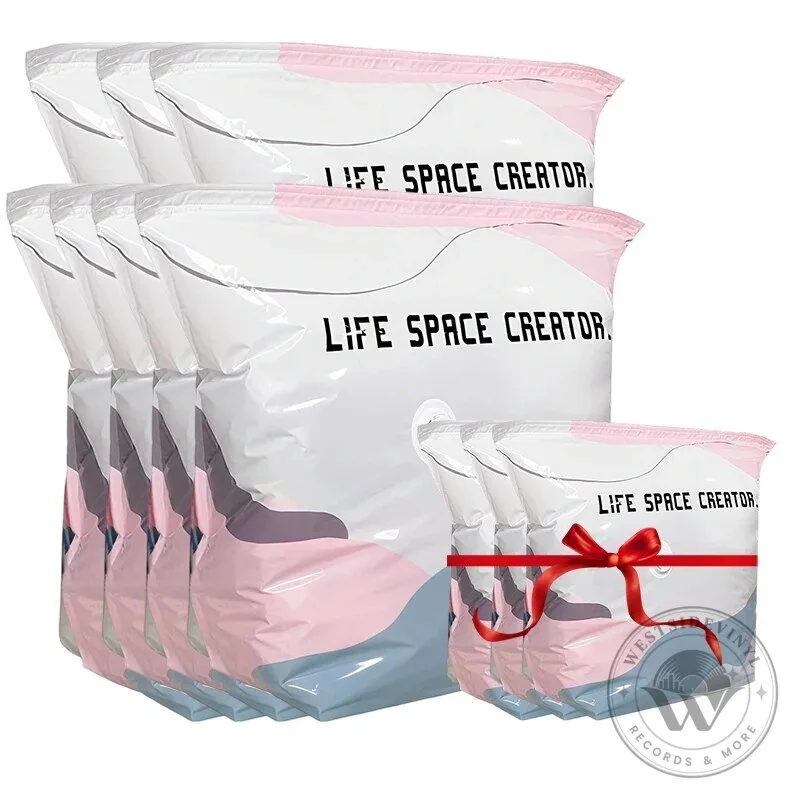 No-Pump Large Vacuum Storage Compression Bags for Home Space Saving 35 No-Pump Large Vacuum Storage Compression Bags for Home Space Saving