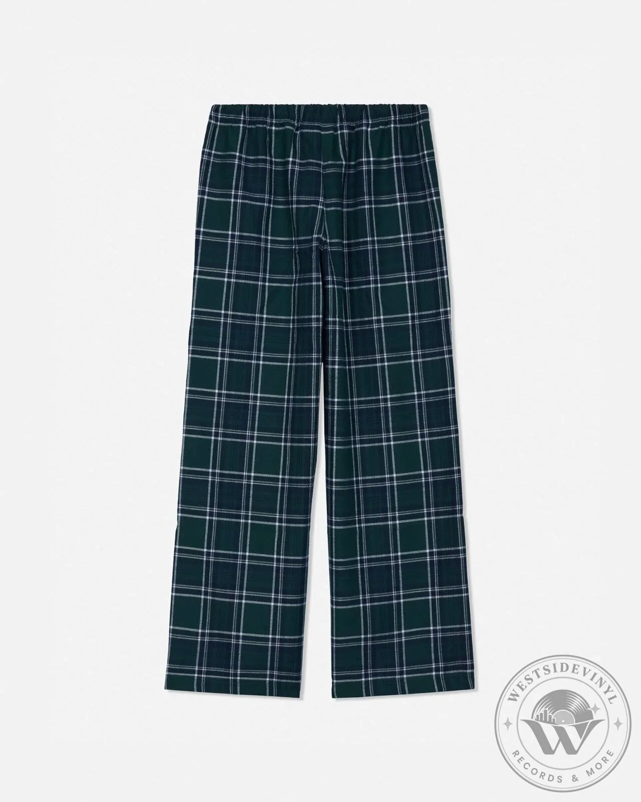 Men's Green Plaid Checkered Lounge Sleepwear Pajama Pants 9 Men