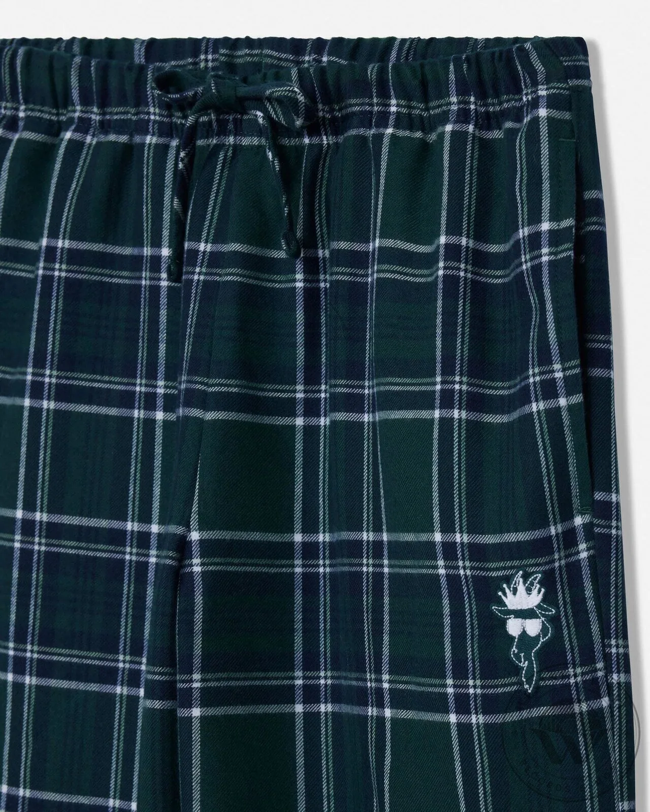 Men's Green Plaid Checkered Lounge Sleepwear Pajama Pants 10 Men