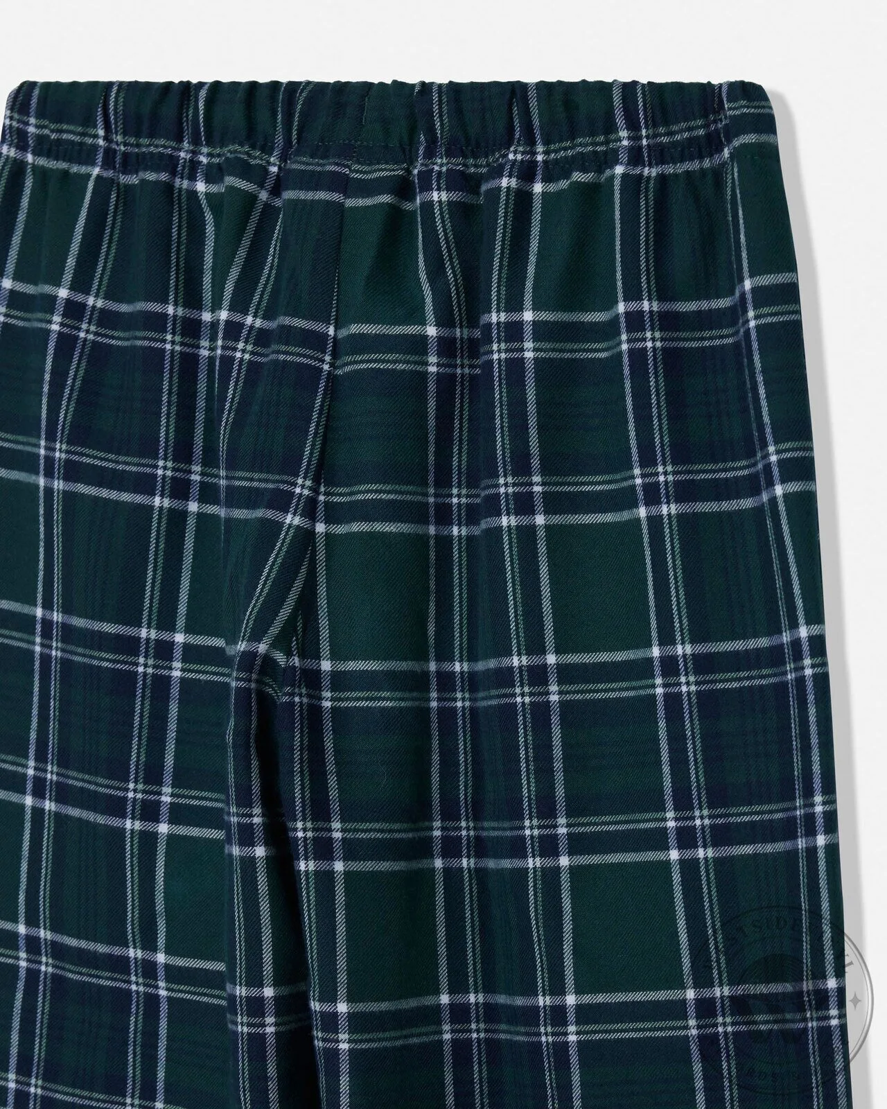 Men's Green Plaid Checkered Lounge Sleepwear Pajama Pants 11 Men