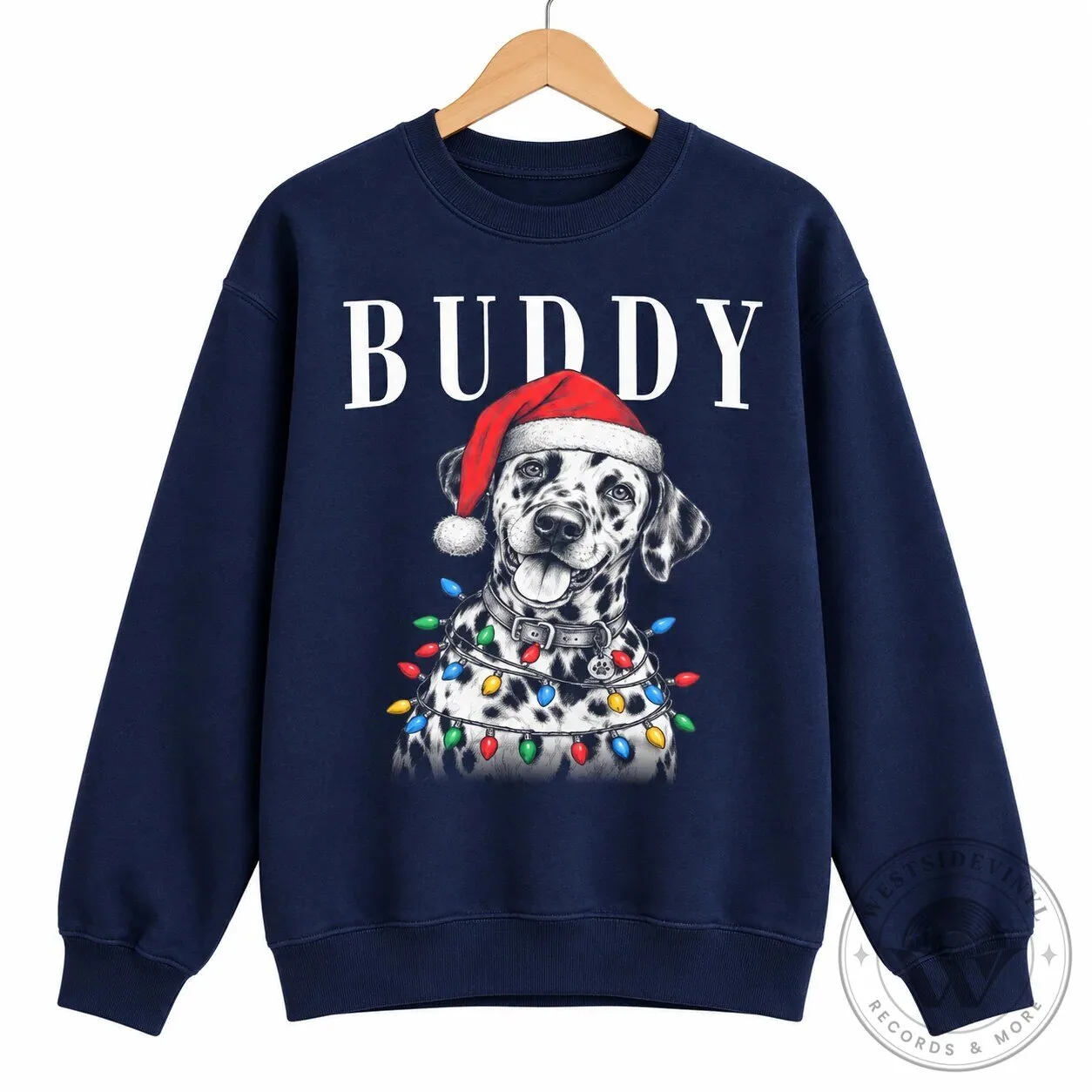 Personalized Dog and Cat Christmas Lights Pet Portrait Holiday Sweatshirt 19 Personalized Dog and Cat Christmas Lights Pet Portrait Holiday Sweatshirt