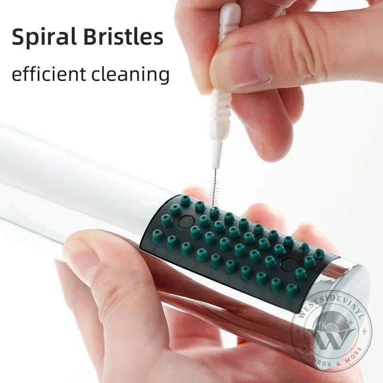 Mini Crevice Cleaning Brush Set for Tight Spaces and Shower Heads 7 Mini Crevice Cleaning Brush Set for Tight Spaces and Shower Heads