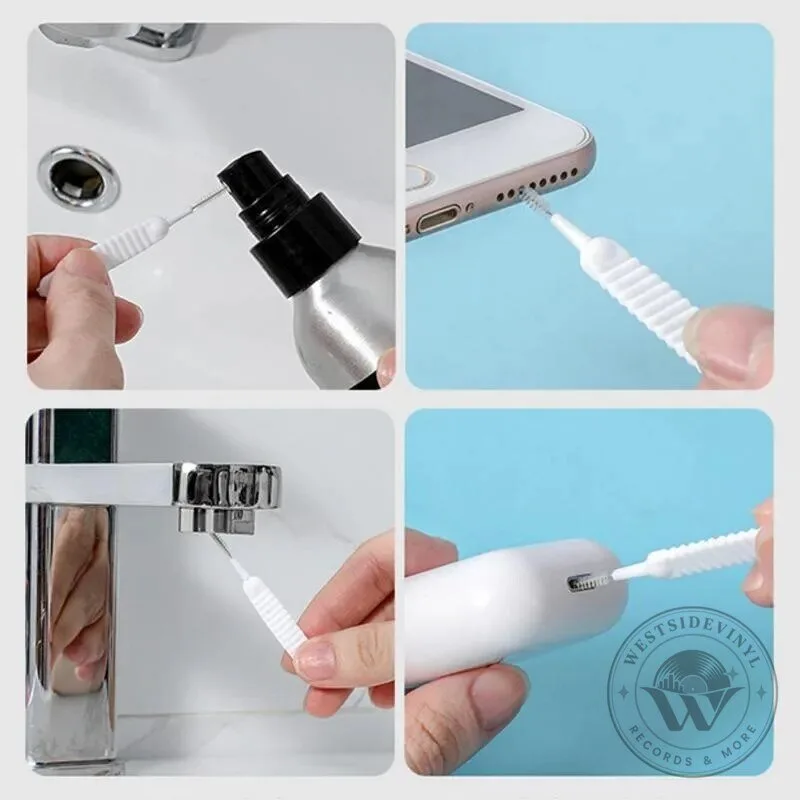 Mini Crevice Cleaning Brush Set for Tight Spaces and Shower Heads 10 Mini Crevice Cleaning Brush Set for Tight Spaces and Shower Heads