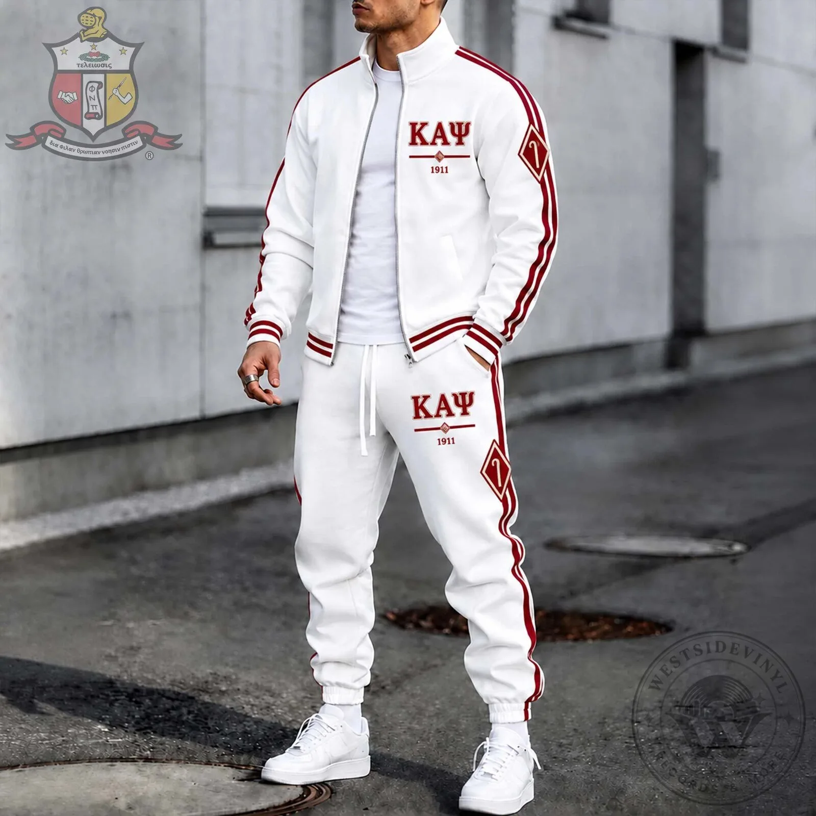 Kappa Alpha Psi Fraternity Tracksuit Set