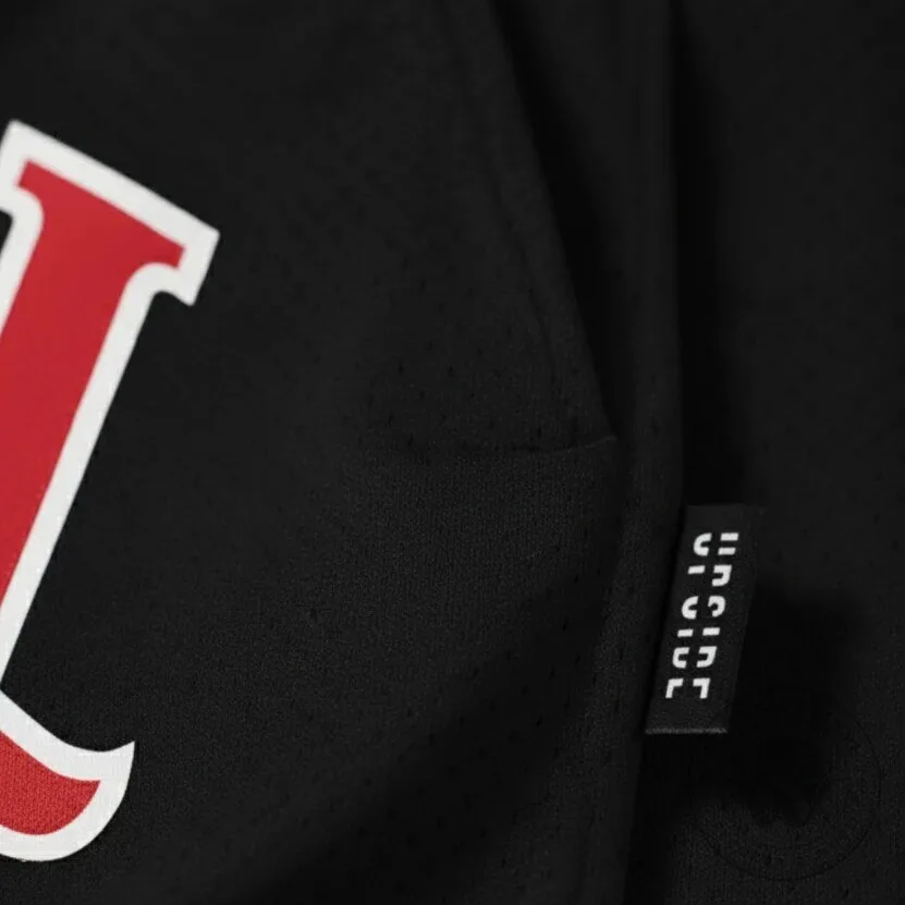 University of Tampa Spartans NCAA Black Mesh Athletic Shorts 9 University of Tampa Spartans NCAA Black Mesh Athletic Shorts