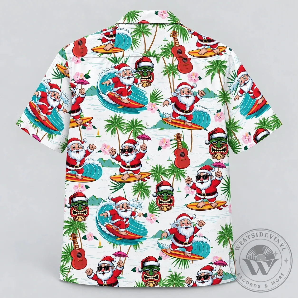 Festive Surfing Santa Claus Christmas Holiday Hawaiian Shirt 10 Festive Surfing Santa Claus Christmas Holiday Hawaiian Shirt