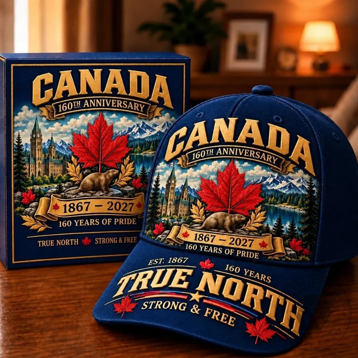 Canada 160th Anniversary True North Strong and Free Adjustable Cap Hat 19 Canada 160th Anniversary True North Strong and Free Adjustable Cap Hat