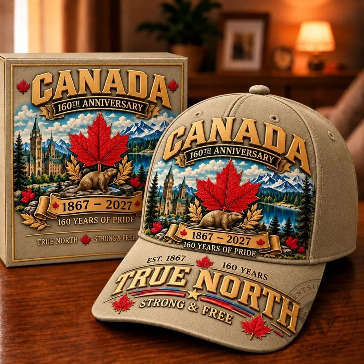 Canada 160th Anniversary True North Strong and Free Adjustable Cap Hat 23 Canada 160th Anniversary True North Strong and Free Adjustable Cap Hat