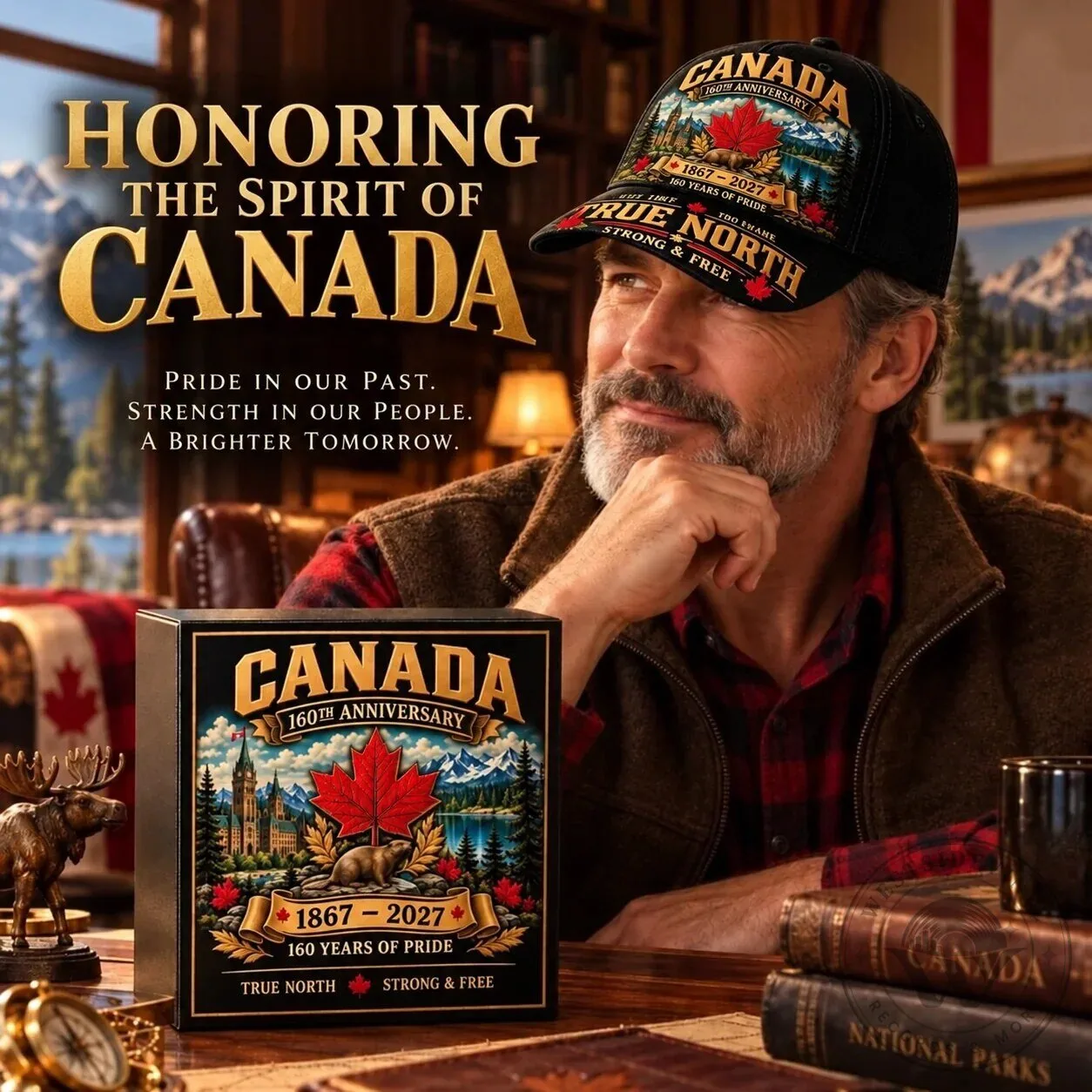 Canada 160th Anniversary True North Strong and Free Adjustable Cap Hat 28 Canada 160th Anniversary True North Strong and Free Adjustable Cap Hat